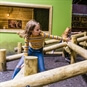 Bear Grylls Assault Course image with child climbing logs